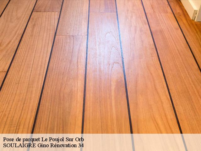 Pose de parquet  34600