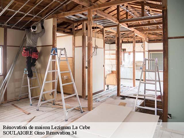 Rénovation de maison  lezignan-la-cebe-34120 SOULAIGRE Gino Rénovation 34